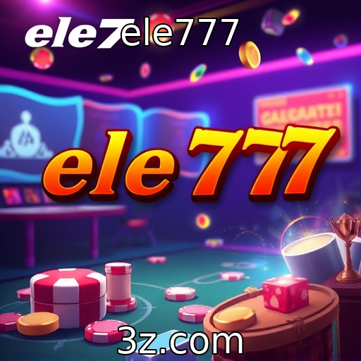 ele777 : Tendências atuais na evolução dos jogos eletrônicos